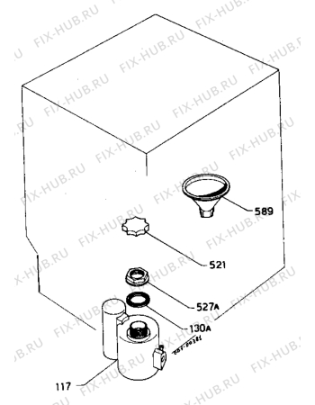 Взрыв-схема посудомоечной машины Zanussi IT6522 - Схема узла Water softener 066
